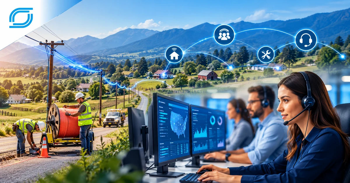 BEAD-funded rural broadband deployment and customer support operations