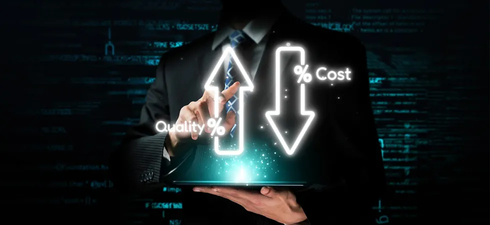 Predictive payment behavior modeling showing cost reduction and improved collection quality through digital interventions