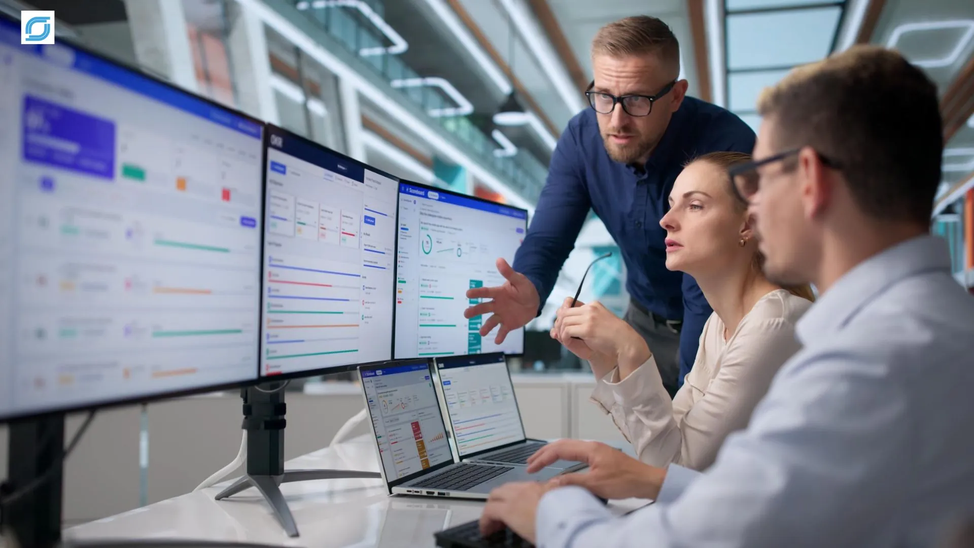 Telecom BPO team managing service provisioning and activation through real-time order management and provisioning dashboards.