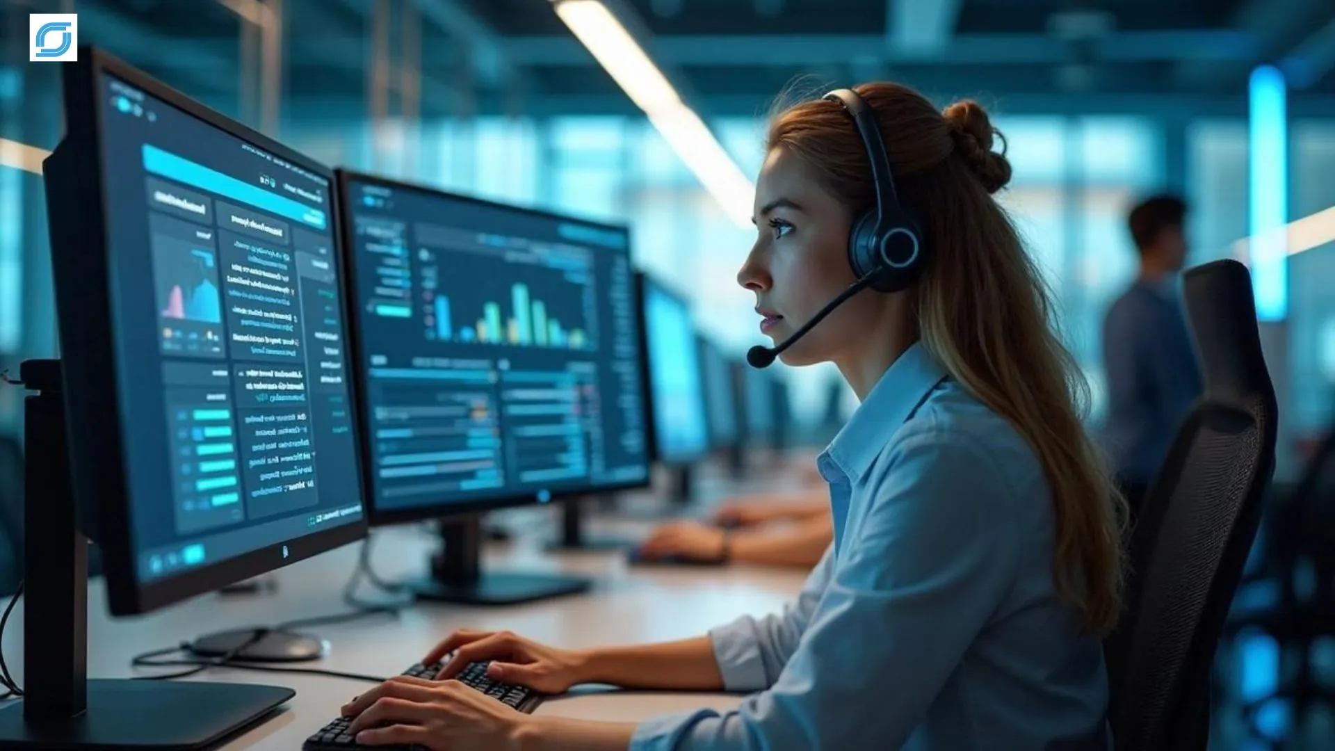 AI telecom technical support agent using an AI-powered diagnostics dashboard to improve first-contact resolution